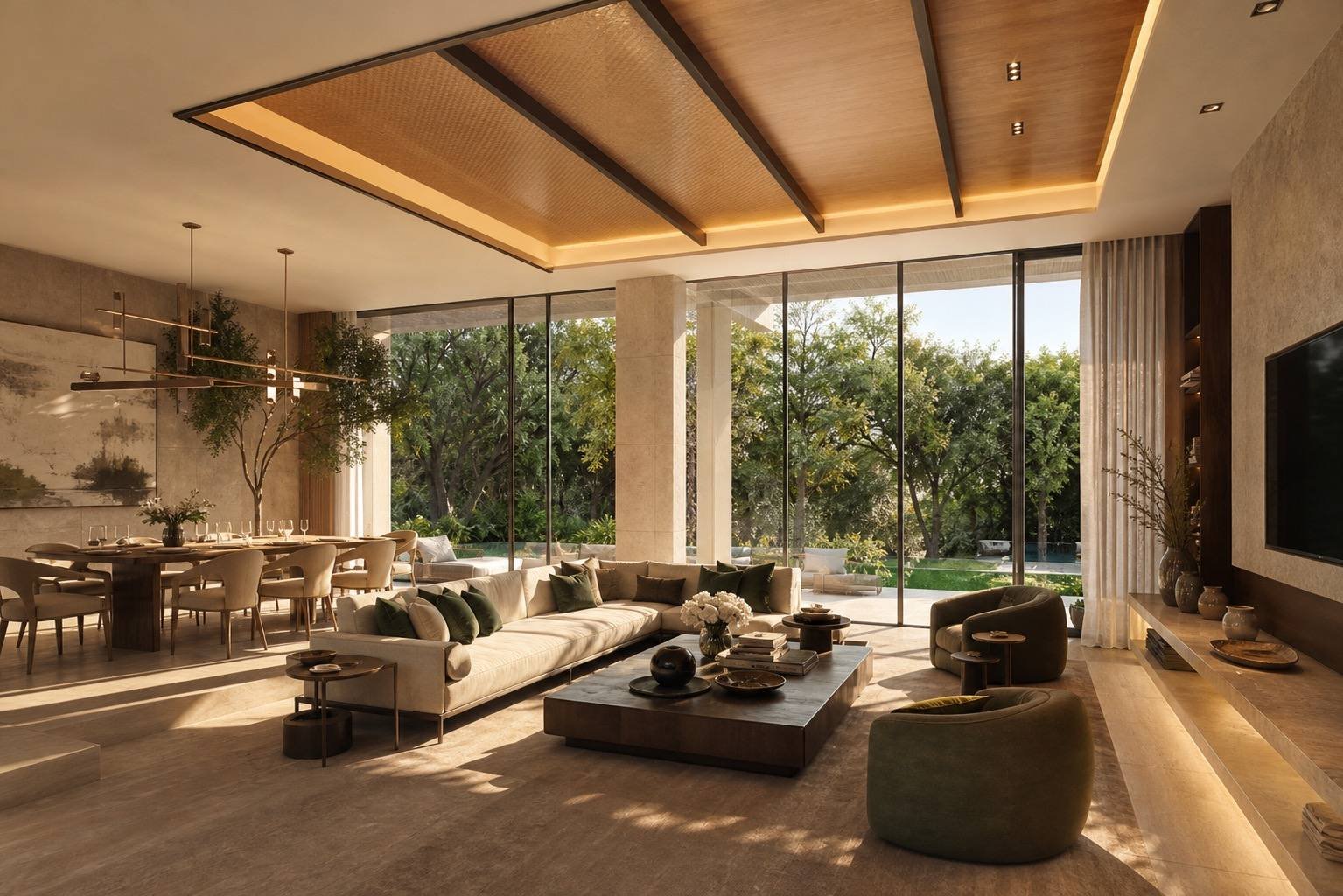 Al Barari Estate, Al Barari, Dubai — interior design by Blaine Robert Design