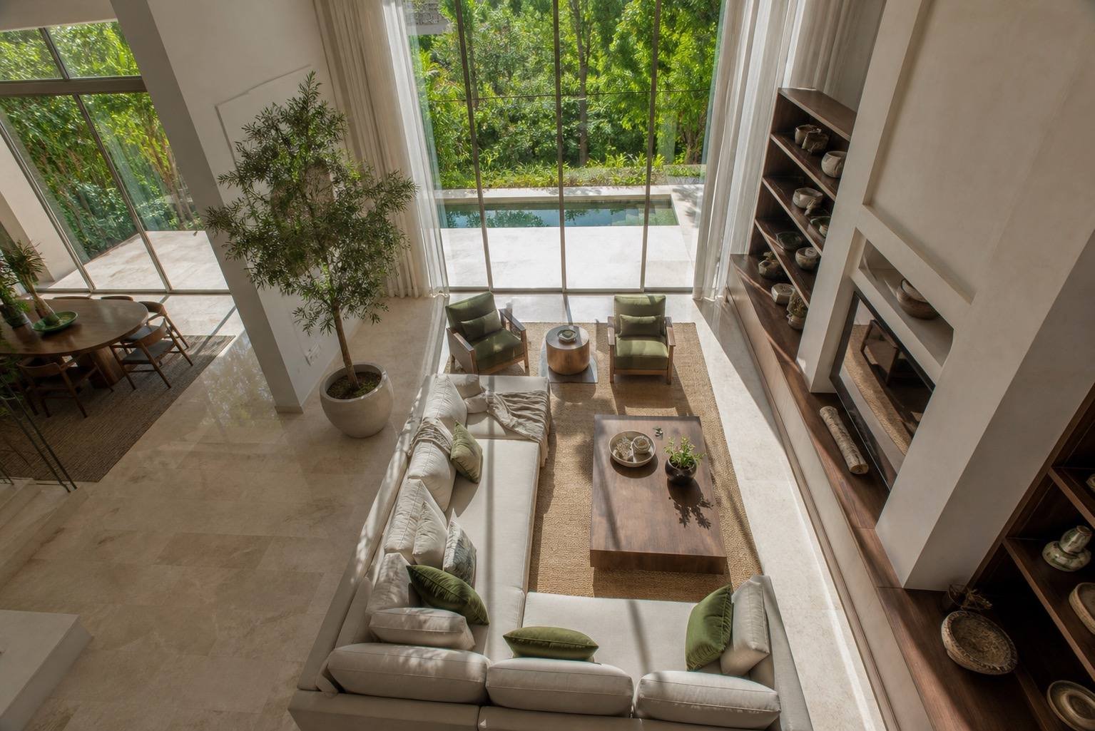 Kitchen, Al Barari Estate, Al Barari, Dubai — interior design by Blaine Robert Design