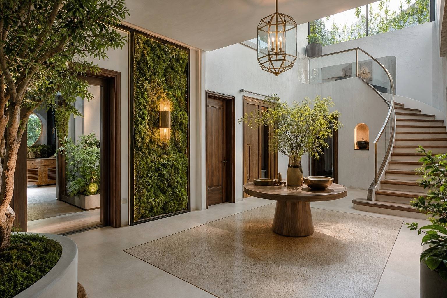 Dressing room, Al Barari Estate, Al Barari, Dubai — interior design by Blaine Robert Design
