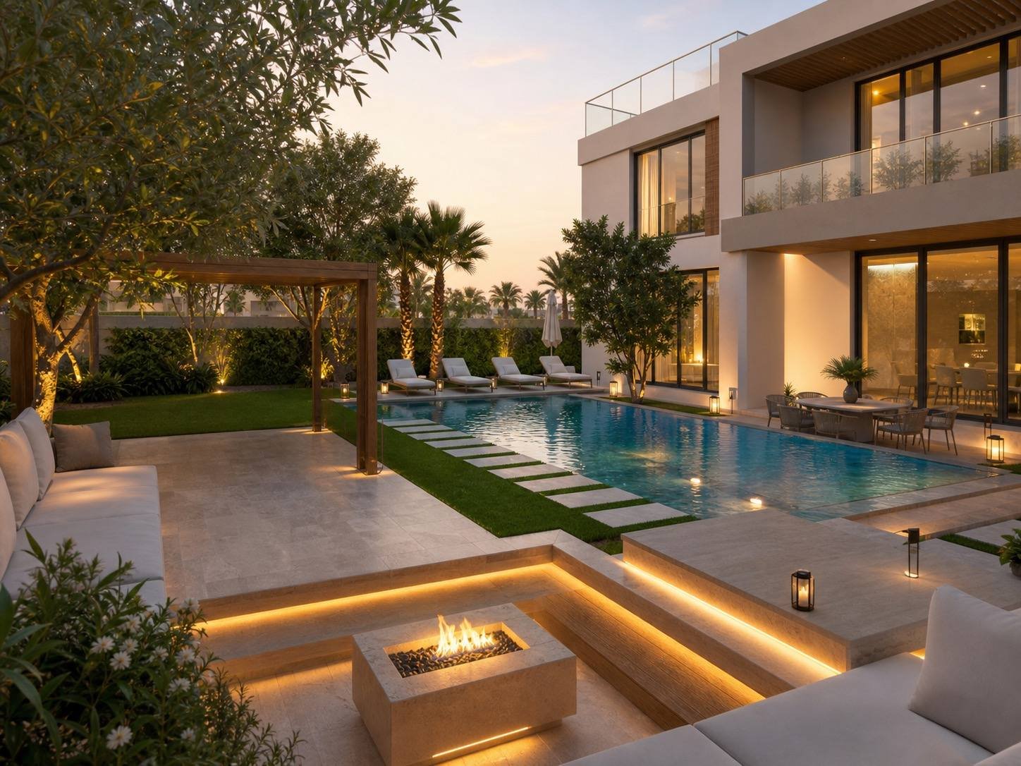Dubai Hills Estate Villa, Dubai Hills Estate, Dubai — interior design by Blaine Robert Design