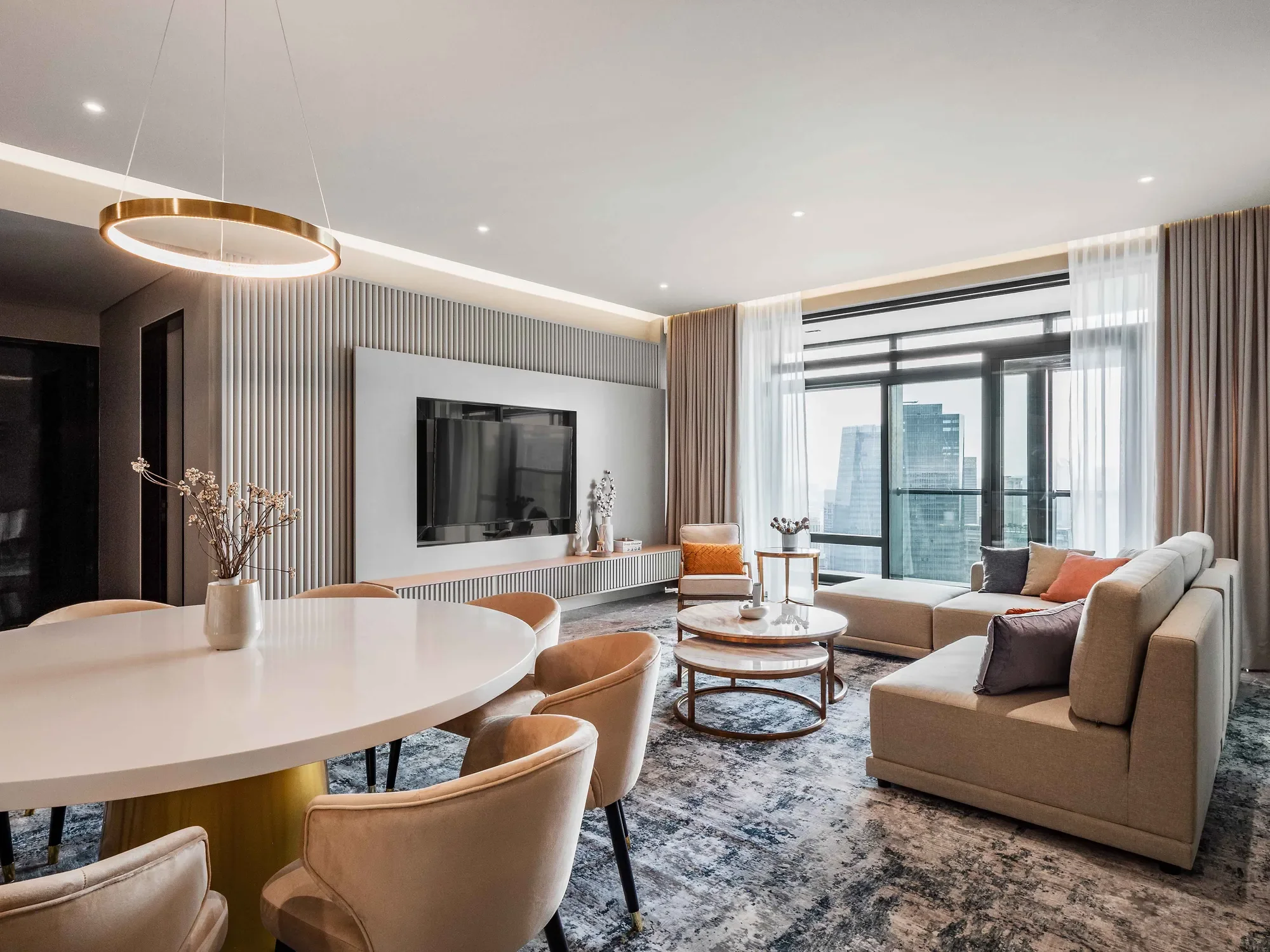 Penthouse designed by Blaine Robert Design