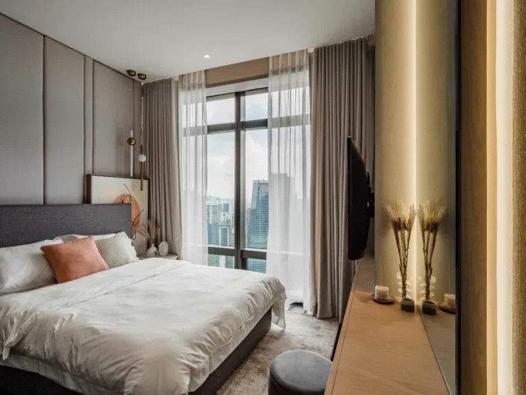 Four Seasons Residences, KLCC, Kuala Lumpur — branded residence interior by Blaine Robert Design