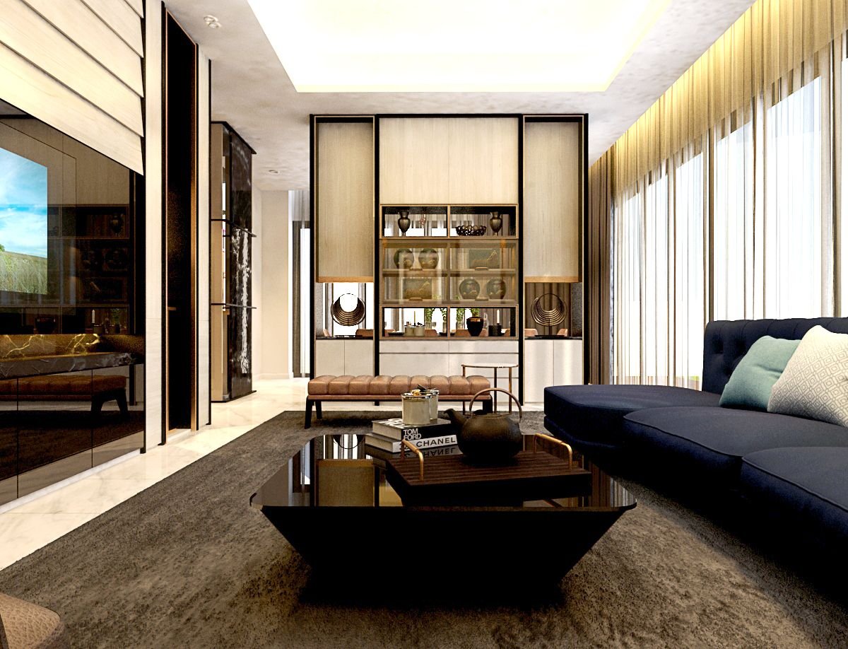 Kelana jaya bungalow living area